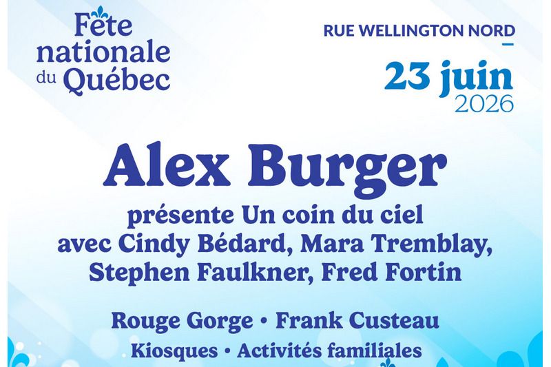 Fête nationale du Québec 2026 : le 23 juin au centre-ville de Sherbrooke